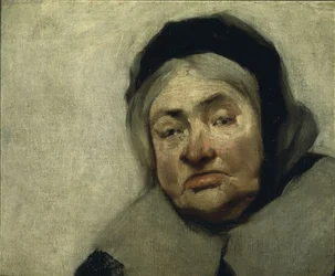 MEU PORTEIRO DE LA RUE CORTOT - 1892 - OLEO - LIENZO - 32X38 CM