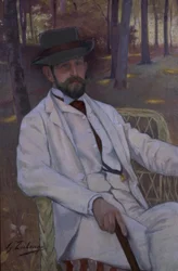 RETRATO DO MARQUES DE VILLAMARCIEL - A 1892 - P - L - 91X61 CM
