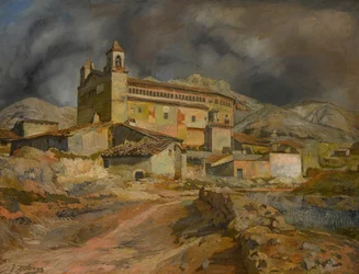 A Igreja de Maluenda A Igreja de Maluenda, c. 1924.