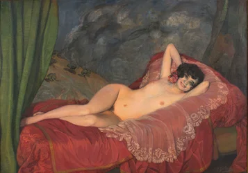 Nu vermelho, 1922