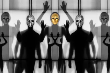 Máscaras de teatro de sombras
