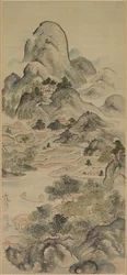 Pesca na primavera, 1700.