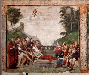 O funeral de Santa Cécile