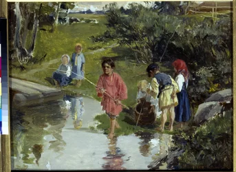 Crianças Pryanishnikov, Illarion Mikhailovich (1840-1894)