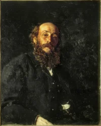 Retrato do pintor Nikolai Gay