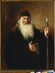 Protodeacon - Protodeacon - Repin, Ilya Yefimovich (1844-1930) - 1877 - Óleo sobre tela - 124x96 - Galeria Estadual Tretyakov, Moscou