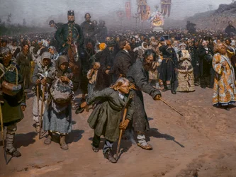 PROCESSAO RELIGIOSO NA PROVÍNCIA KURSK (detalhe)