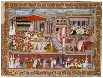 Nascimento em um palácio, 1760-1770