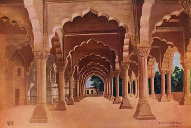 Diwan Am, Forte de Deli (fotografia a cores)