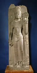 Bodhisattva Padmapani, Nalanda, Bihar, dinastia Pala