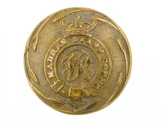 Button, Madras Staff Corps, 1861-1876