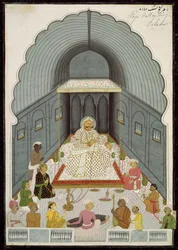 Em. 70.4 Fateh Singhs (1769-1818) festa de música, c.1770-80