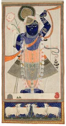 Krishna como Shri Nathji