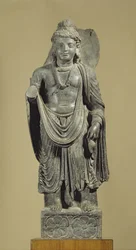 Maitreya, Gandhara (xisto cinza)