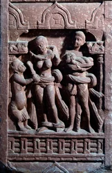 Sanita Sundari (escultura em arenito)