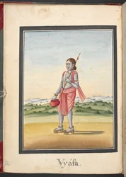 O sábio Vyasa, autor tradicional do "Adhyatma Ramayana