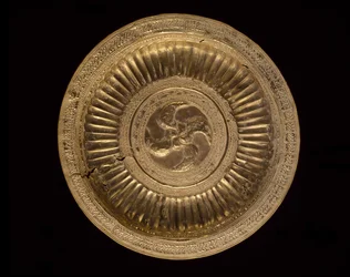 Prato Peitoral, povos das Molucas do século 19 (possivelmente anterior) (ouro)