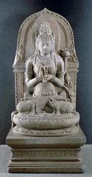 Prajnaparamita, Deusa da Sabedoria Trancendental, c.1300 (andesite)