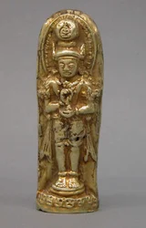 Escultura de Bhairava, c.1300 (ouro)