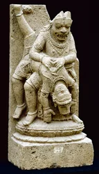 Vishnu como Narasimha (andesite)