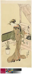 Empregada de Mesa na Casa de Chá Owariya, c.1768
