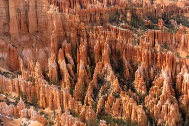 Chaminés de fada - pináculos criados pela erosão - no Parque Nacional de Bryce Canyon, no Utah, 2019