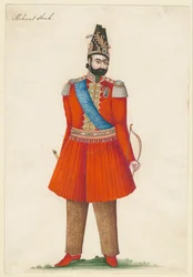 Mohammad Shah Qajar 1808-1848, rei da Pérsia, 1835