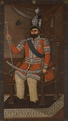 Retrato de Mohammad Shah Qajar 1810-1848