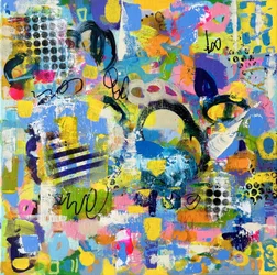 Expressionismo abstrato vibrante