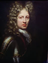 Retrato de Patrick Sarsfield, titular Earl de Lucan (d.1693) Jacobite irlandês e soldado
