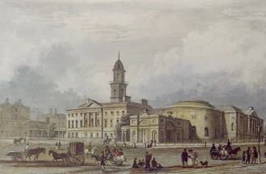 The Rotunda Hospital, Dublin (litografia a cores)