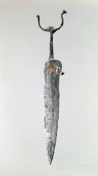 Adaga, Halstatt Culture, c.750-450 aC (ferro)