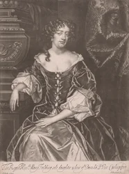 A Honorável Mary Feilding filha única e herdeira de Barnha Lord Viscount Cardingford
