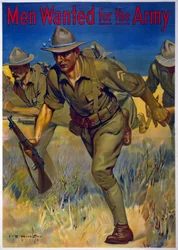Homens procurados pelo exército, 1914