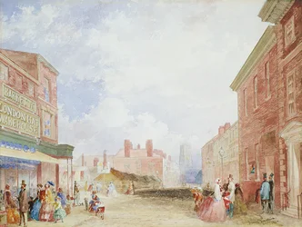 Vista de Kirkgate, Leeds
