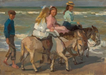 Passeios de burro. 1898-1901