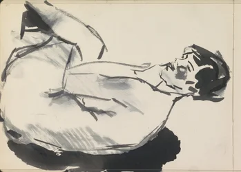 Nua Feminina Sentada