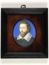 Um cavalheiro tradicionalmente identificado como Thomas Howard, 2º Conde de Arundel (aguarela em velino)