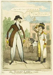 O Leão Dandy, um exótico descoberto recentemente no pátio de um estábulo