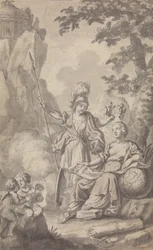 Frontispício para a revista Town and Country, para o Vol. II, No. 1