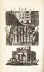 London Guildhall, Gog e Magog e a Mansion House