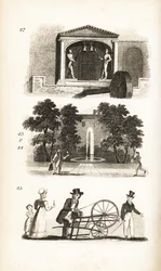Igreja de São Dunstan, Carteiro, Carregador de cartas e Faca
