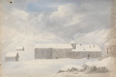 Convento, Mt. St. Bernard (Suíça)