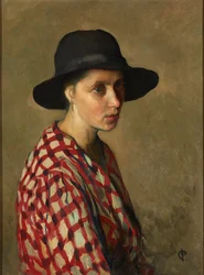 Camponesa (óleo sobre tela)