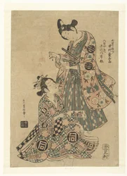 Os amantes Yaoya Oshichi e Kosho Kichisaburo