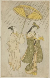 Paródia de Komachi rezando por chuva