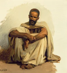 Árabe sentado