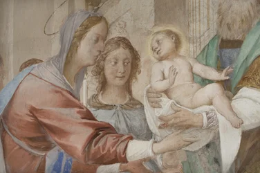 Detalhe da Apresentação de Jesus no Templo