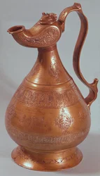 Jarro, do Coraçone, Irão, 1218 (cobre)
