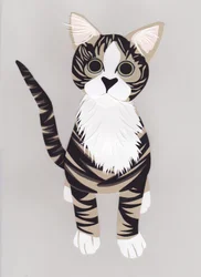 Pussycat, 2016 (papel)